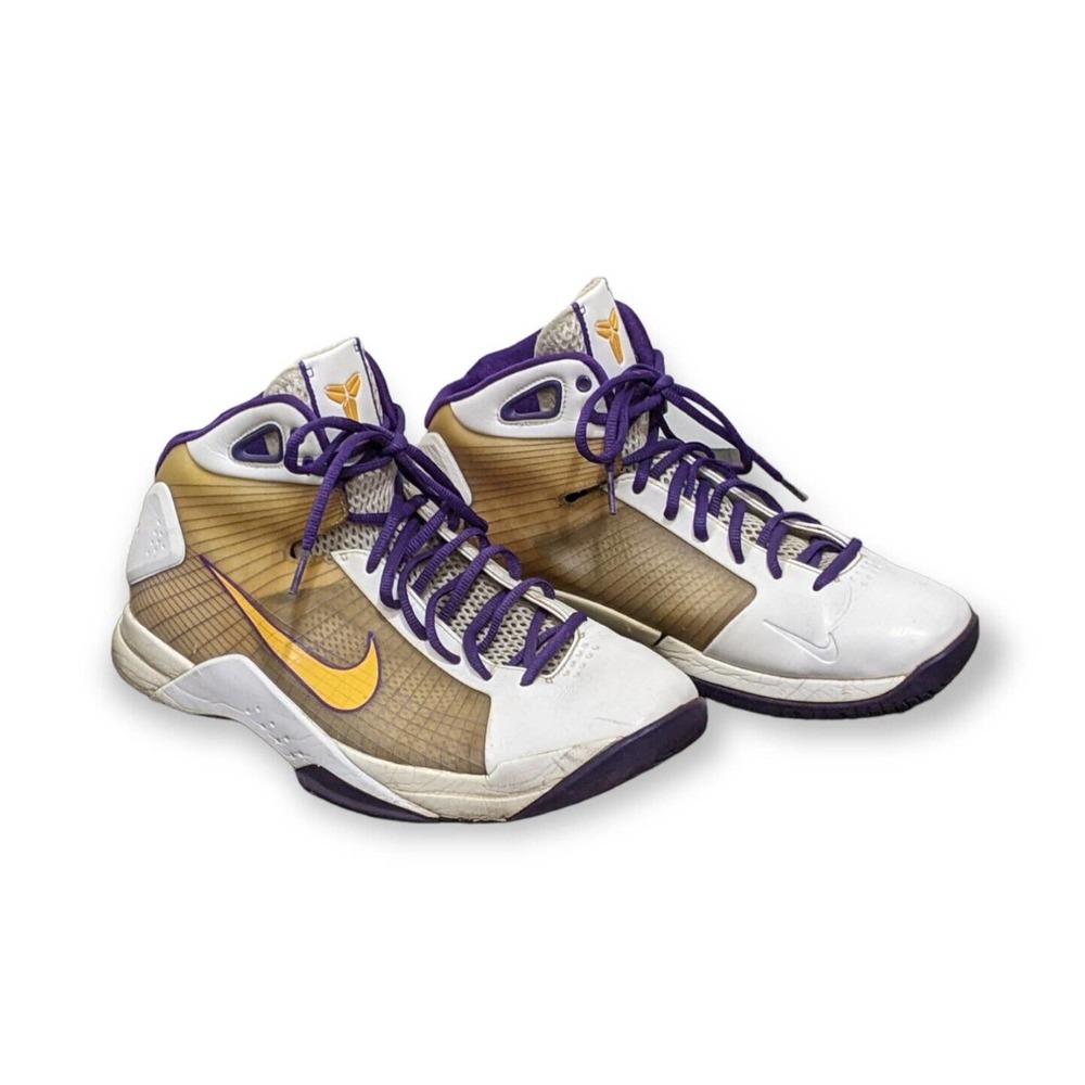 2008 Nike Kobe Hyperdunk Supreme Lakers Home 333373-172 Size 11